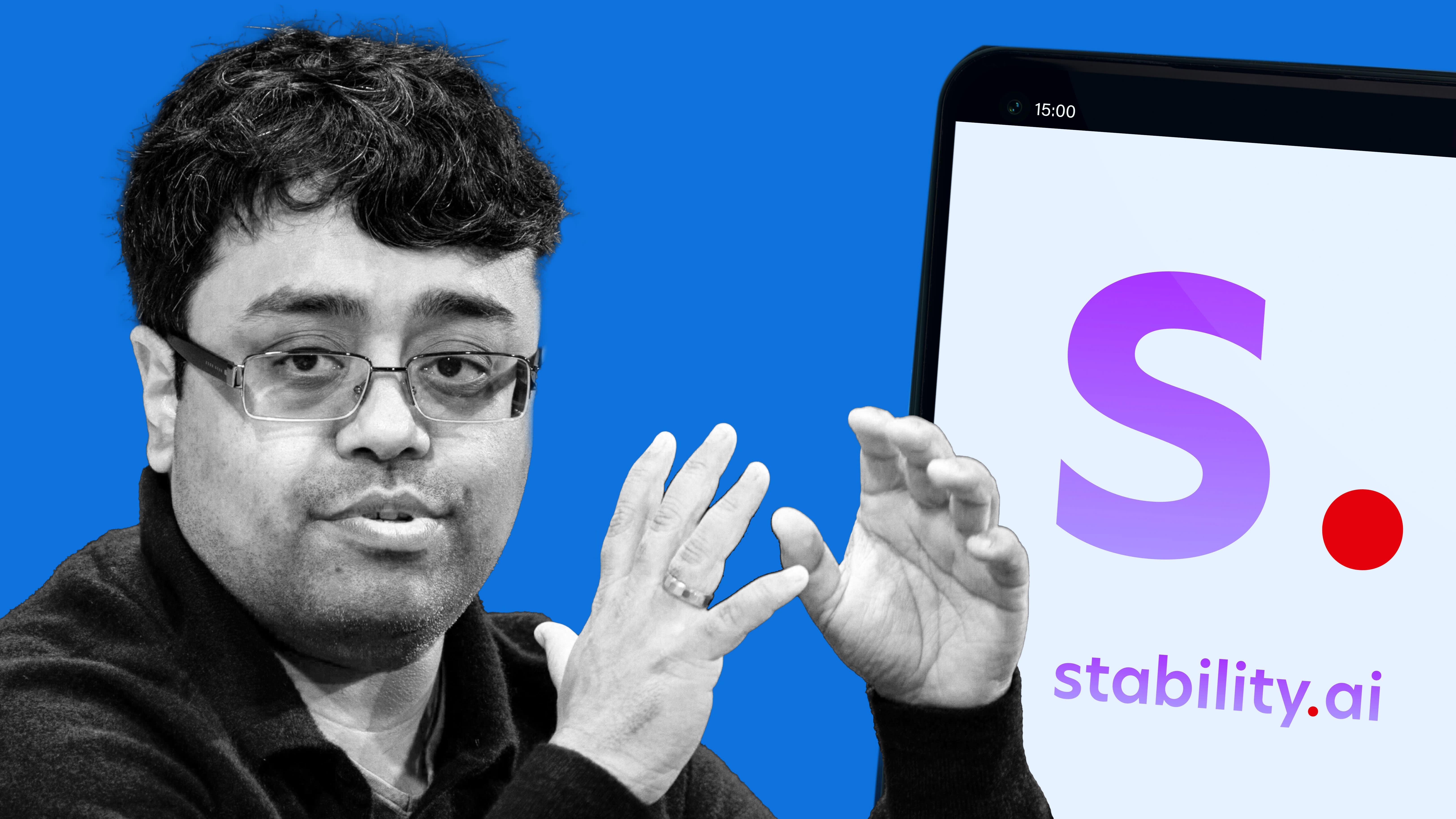 FT's tweet card. Emad Mostaque’s resignation from group valued at $1bn came after legal skirmishes and battles with investors