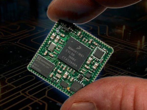 Hacksterio's tweet card. Designed as a successor to the SBL2e Serial to Ethernet device, the SOMRT1061 is compact yet feature-packed.