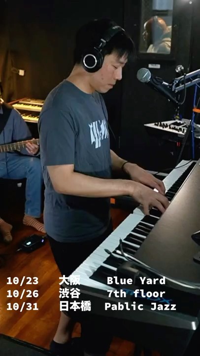 naniwait's tweet card. 日本ツアーJapan Tour 2025 #jazz #ライブ