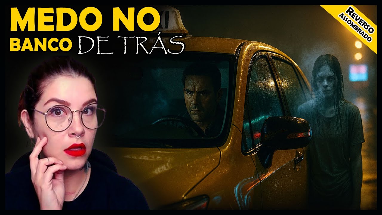 AssombradoBlog's tweet card. MEDO NO BANCO DE TRÁS - O Passageiro Misterioso