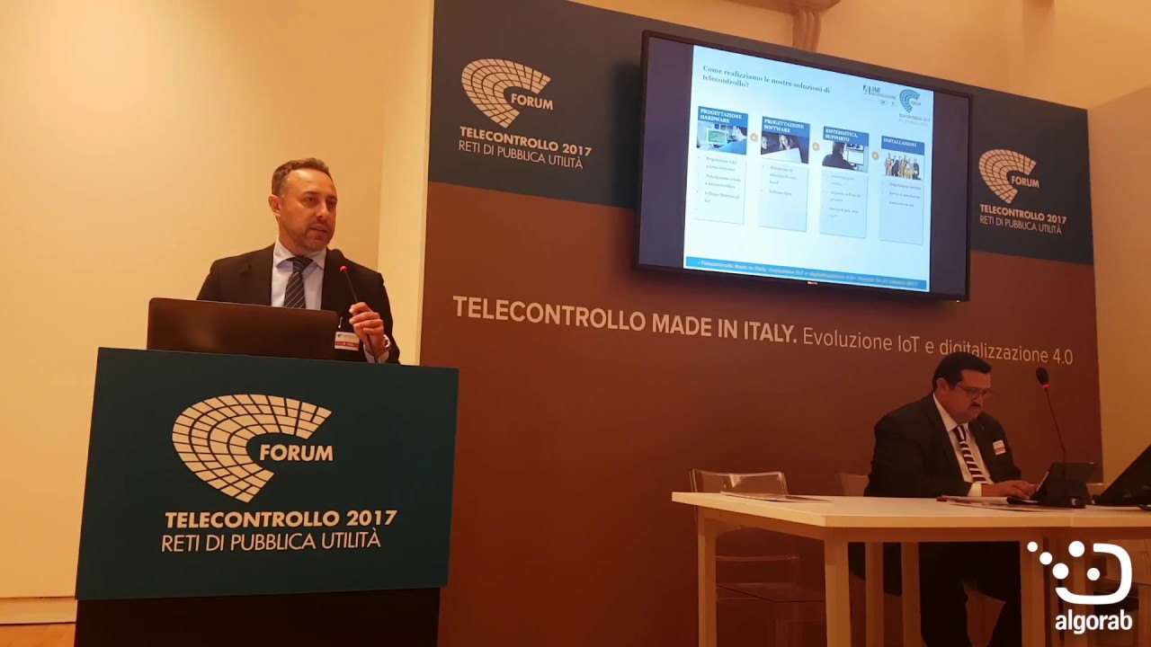 algorabsrl's tweet card. Forum Telecontrollo 2017