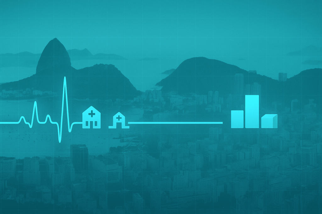 BRstockguide_'s tweet card. Unimed Ferj’s collapse in Rio exposes the limits of Brazil’s doctor-owned health model as corporate giants like Rede D’Or and Bradesco consolidate.