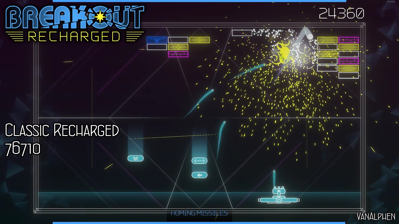 VanAlphenStudio's tweet card. Breakout Recharged: Classic Recharged - 76,710