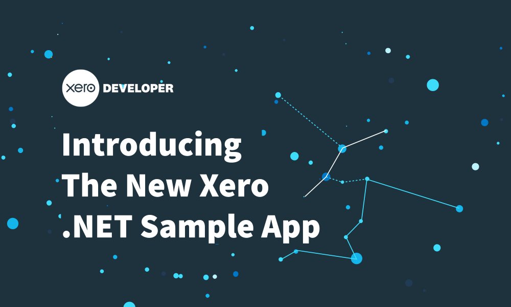 XeroAPI's tweet card. We’re excited to introduce the Xero-Dotnet-AppStore-Sample-App, our latest .NET sample application built to help developers seamlessly…