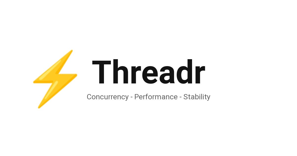 runthreadr's tweet card. A studio for high-impact concurrency, async pipelines, and distributed system design.