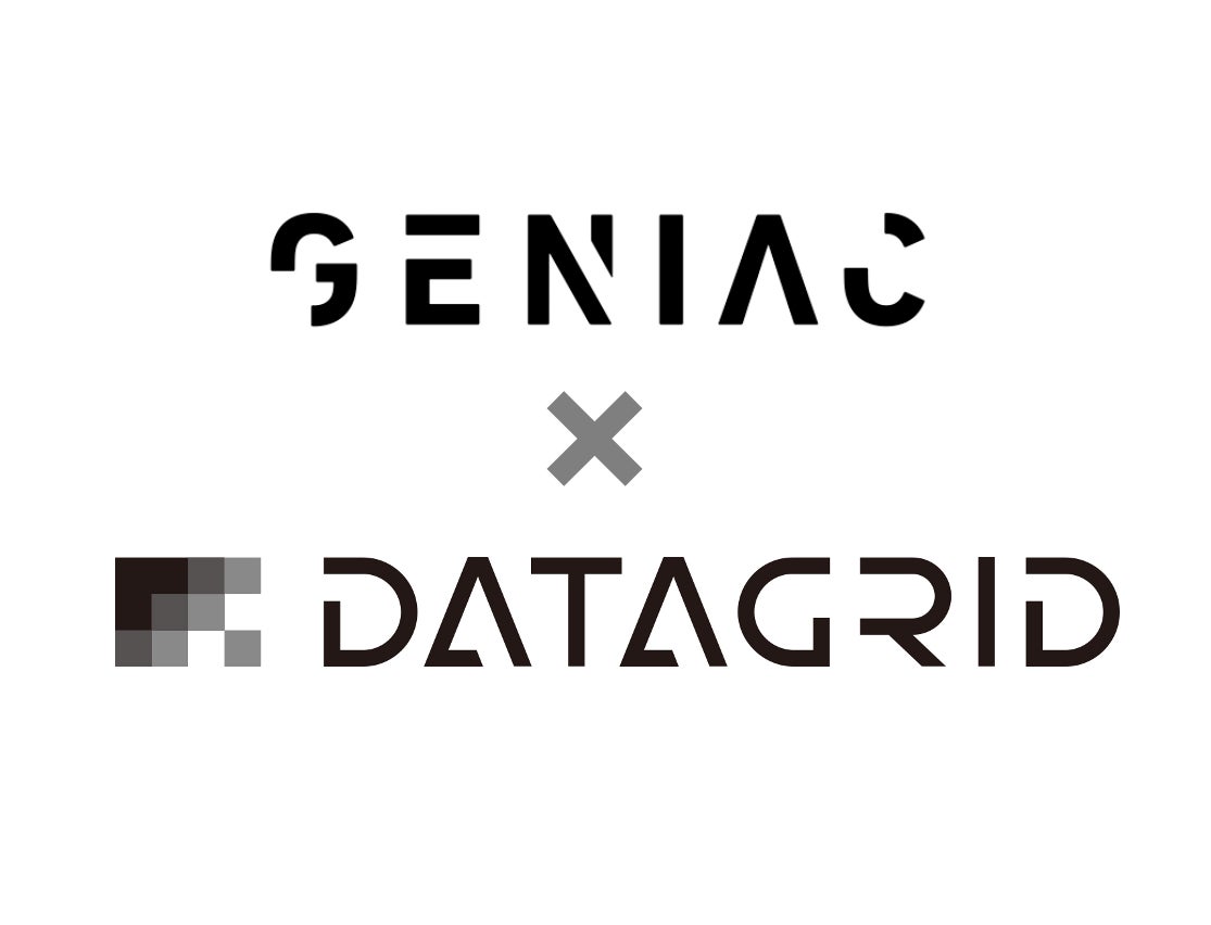 DataGrid__'s tweet card. 株式会社データグリッドのプレスリリース（2024年10月10日 13時00分）データグリッド、経産省/NEDOが推進する生成AI基盤モデルの開発力強化を目的とした「GENIAC」の2サイクル目事業者として採択