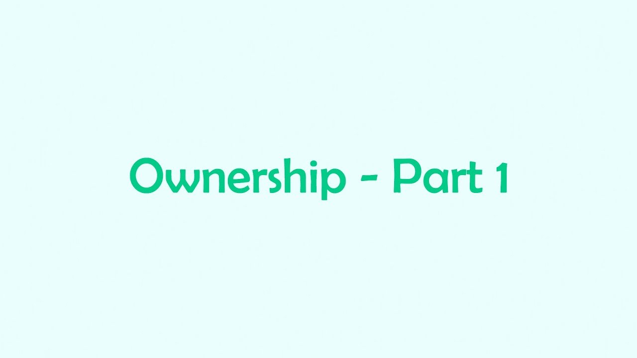 CodeWordChannel's tweet card. Ownership - Part 1 | Rust Programming | CodeWord