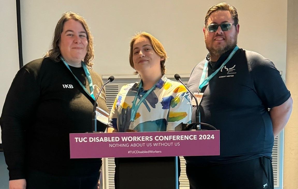 RobMinter's tweet card. Over 200 trade unionists attended the TUC Disabled Workers Conference 2024 in Liverpool this week.