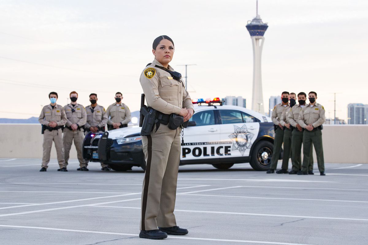 LasVegasSun's tweet card. Explorers affiliated with Metro Police gather at department headquarters near downtown Las Vegas twice weekly, learning how to handcuff a suspect, conduct a traffic stop, respond to a domestic...