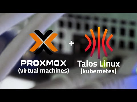 NaveenS16's tweet card. Talos Linux for Kubernetes on Proxmox