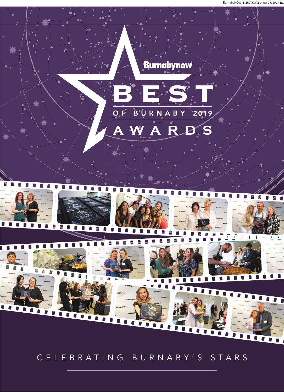 Chez_Christophe's tweet card. Best of Burnaby 2019