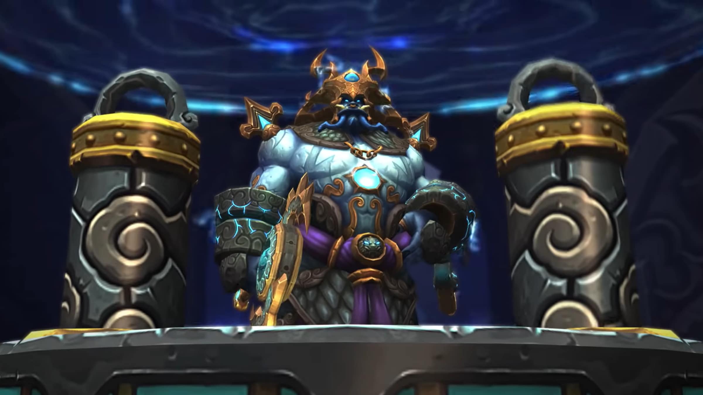 wowclassicdevs's tweet card. Gather heroes, sound the drums, the Thunder King comes! The time is nigh to spearhead an assault on the Thunder King’s stronghold. Arriving December 9 at 3:00 pm PST, this update delivers two new...