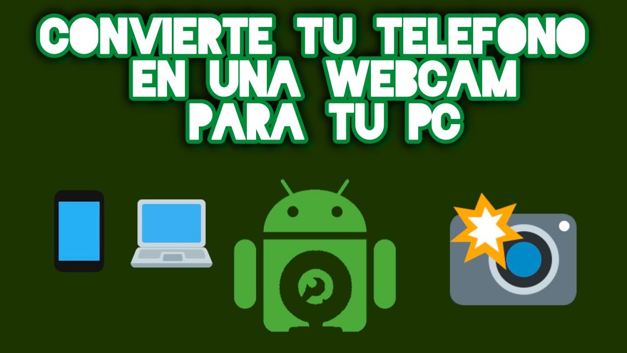DAVID_VK7's tweet card. Como usar tu Telefono Android como una Webcam para tu PC