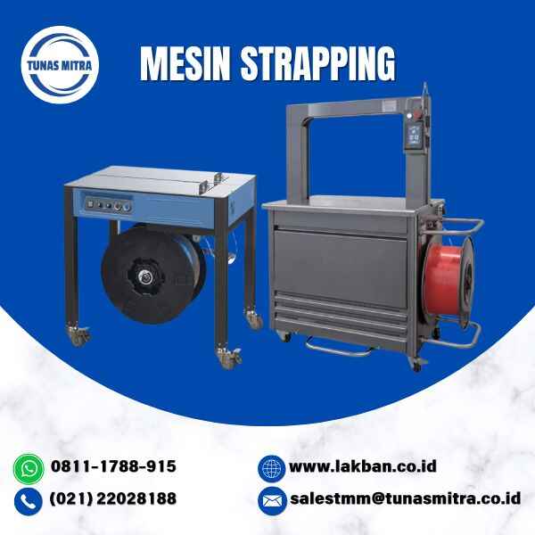 LakbanTMM's tweet card. Temukan bagaimana Mesin Strapping Band meningkatkan efisiensi dan keamanan pengemasan Anda. Klik untuk mengetahui lebih lanjut dan tingkatkan bisnis Anda!