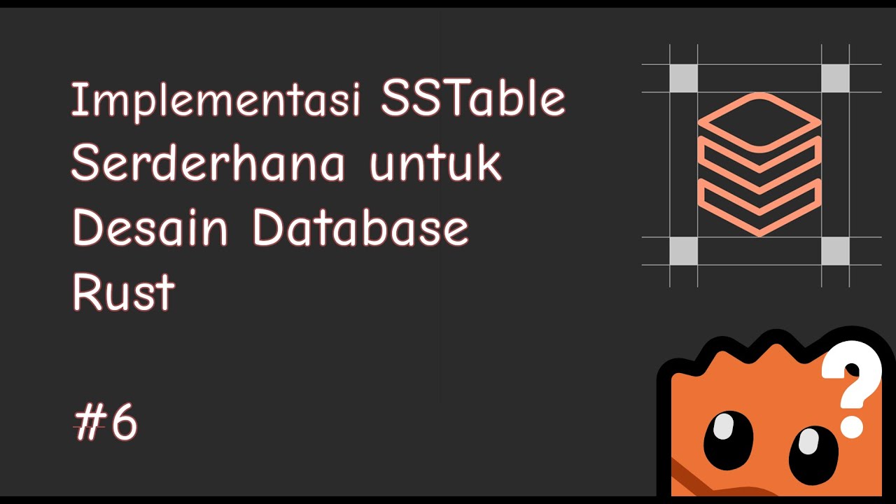fndevactivity's tweet card. Implementasi SSTable untuk Database di Rust - Bagian #6