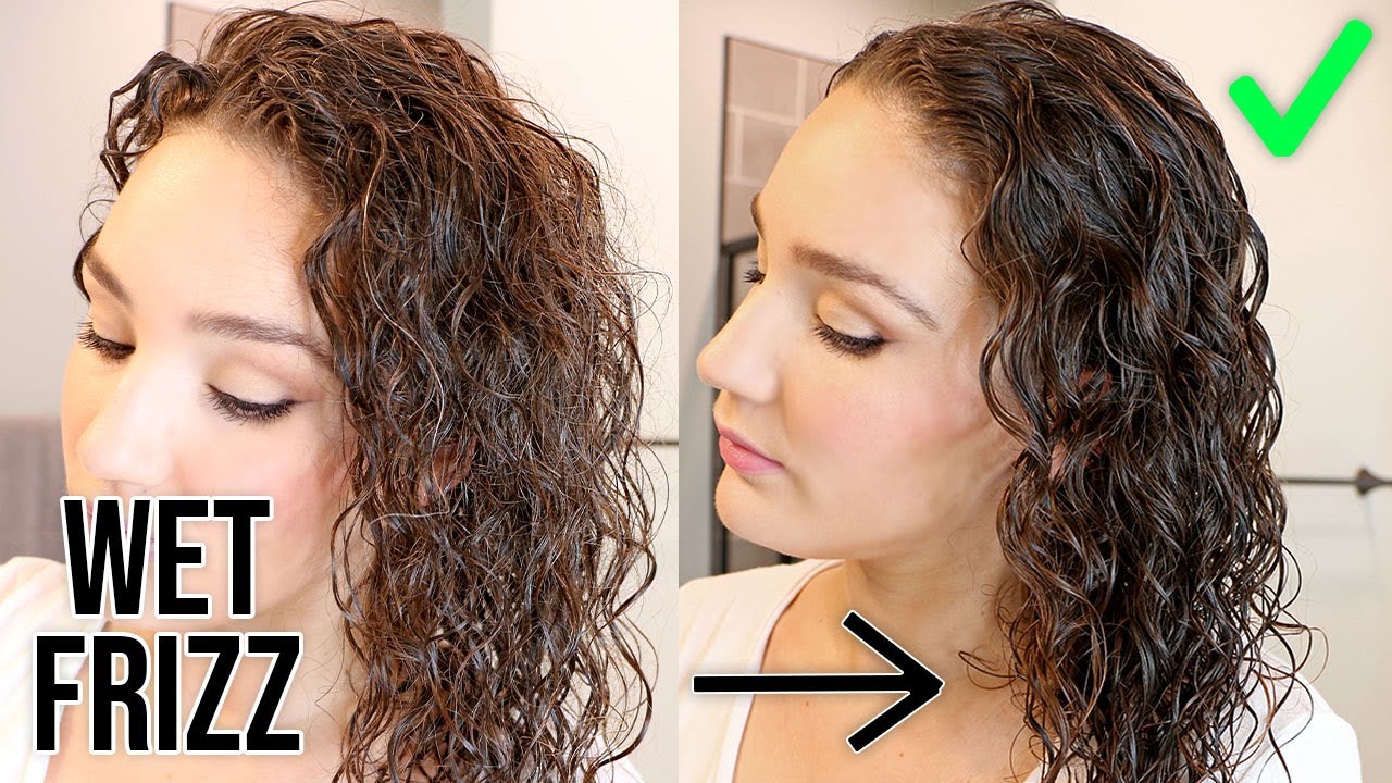 GenaMarieCo's tweet card. Wet Frizz Curly Routine | How to Get Rid of Wet Frizz PART 2
