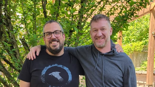 BerniePauly's tweet card. Corey Williams and Nathan McLean are advocates for safe supply, after having lived experience with addiction and working in healthcare.