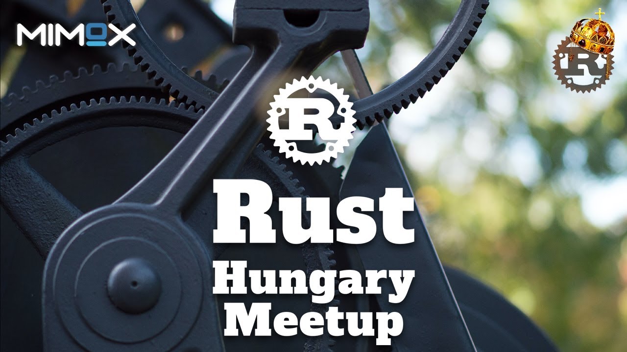 RustHungary's tweet card. Rust Hungary - Meetup S03 E02