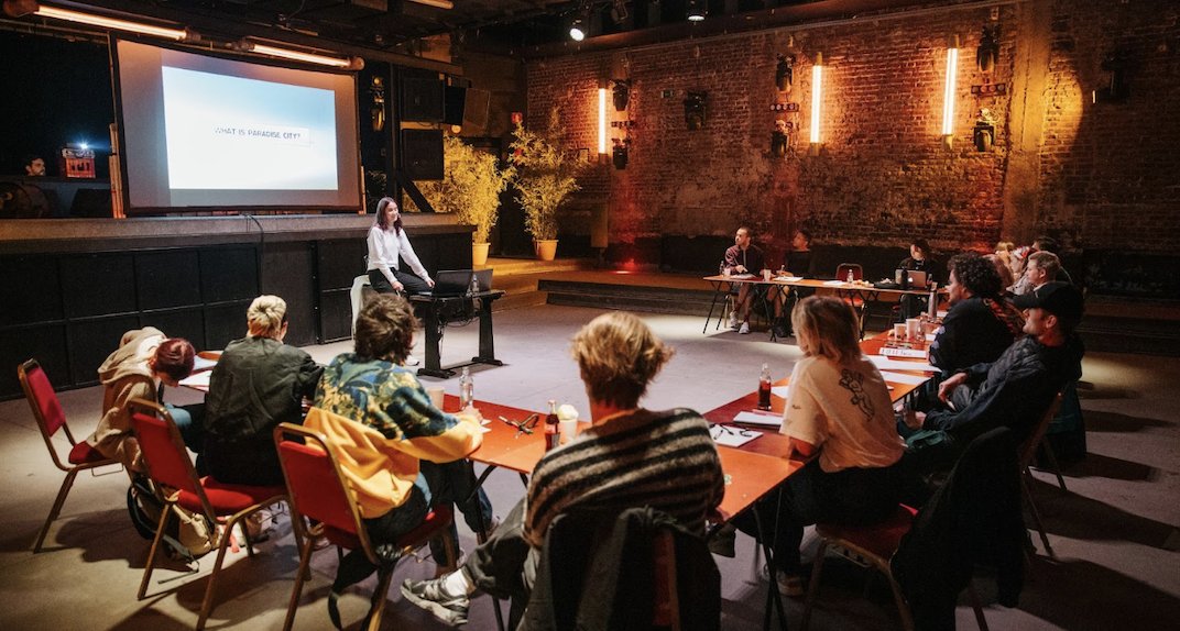 residentadvisor's tweet card. "We have a chance to put nightlife where it belongs: at the heart of urban life," foundation chair Dr. Anna-Marazuela Kim shared.