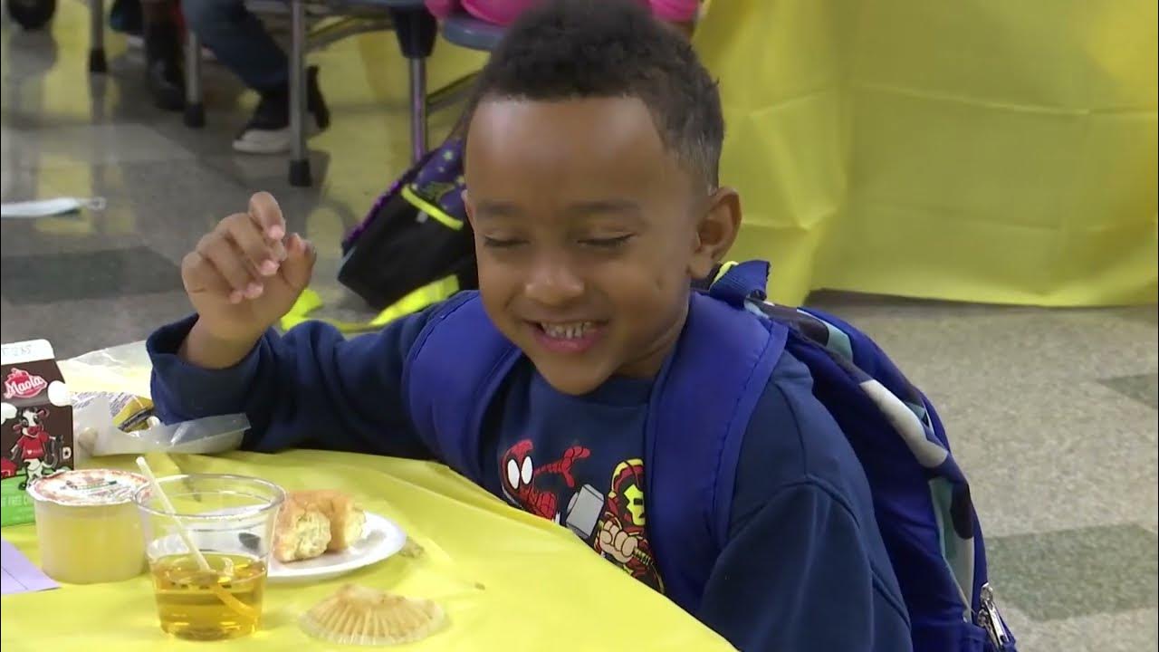 Ward_Colts's tweet card. Ward Elementary - "Breakfast with Buddies"