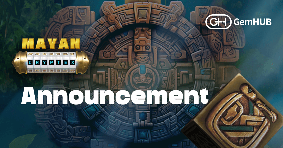 NAMU_Protocol's tweet card. Greetings from NAMU team. This is an announcement on the latest updates for Mayan Cryptex. Please refer to the details below.