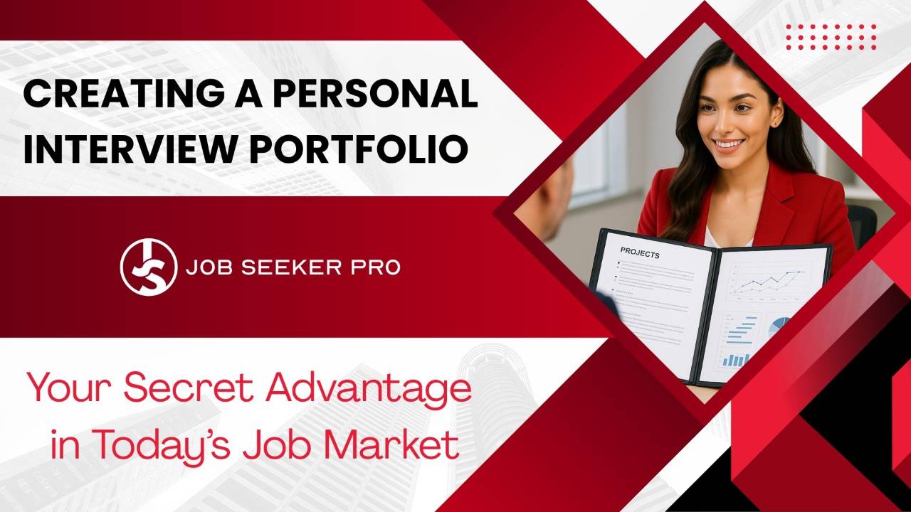 Job_Seeker_Pro's tweet card. Stand out in interviews with a polished personal portfolio that proves your value, showcases real work, and turns competitive conversations into job offers—boosting your hiring momentum.