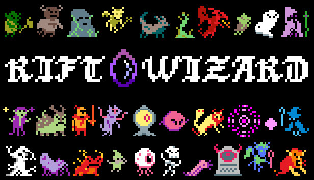 GameDevDylanW's tweet card. Rift Wizard is a tough as nails fantasy roguelike featuring challenging turn based combat and deep open ended character building. Craft your spellbook from over 100 unique spells and abilities and...