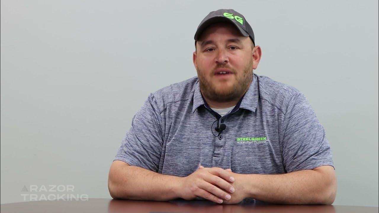 razortracking's tweet card. Steel Green Manufacturing Adds Razor Tracking