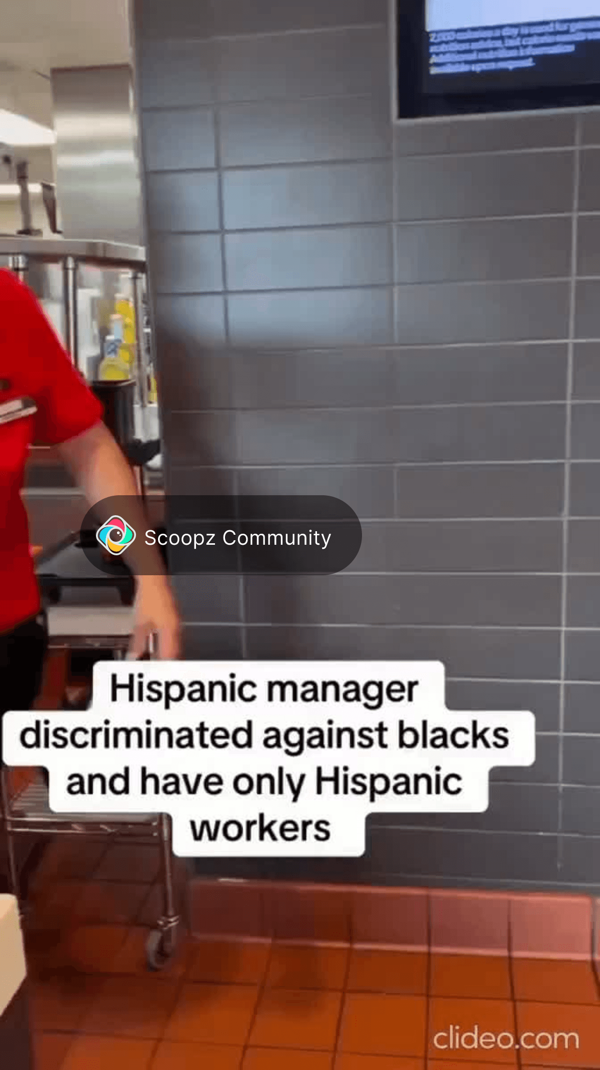 S86799Floyd's tweet card. #FirstVideoChallenge Black people, have you walked into a fastfood restaurant with only Hispanic workers in an all black neighborhood? Many black people from the community applied for work but were...