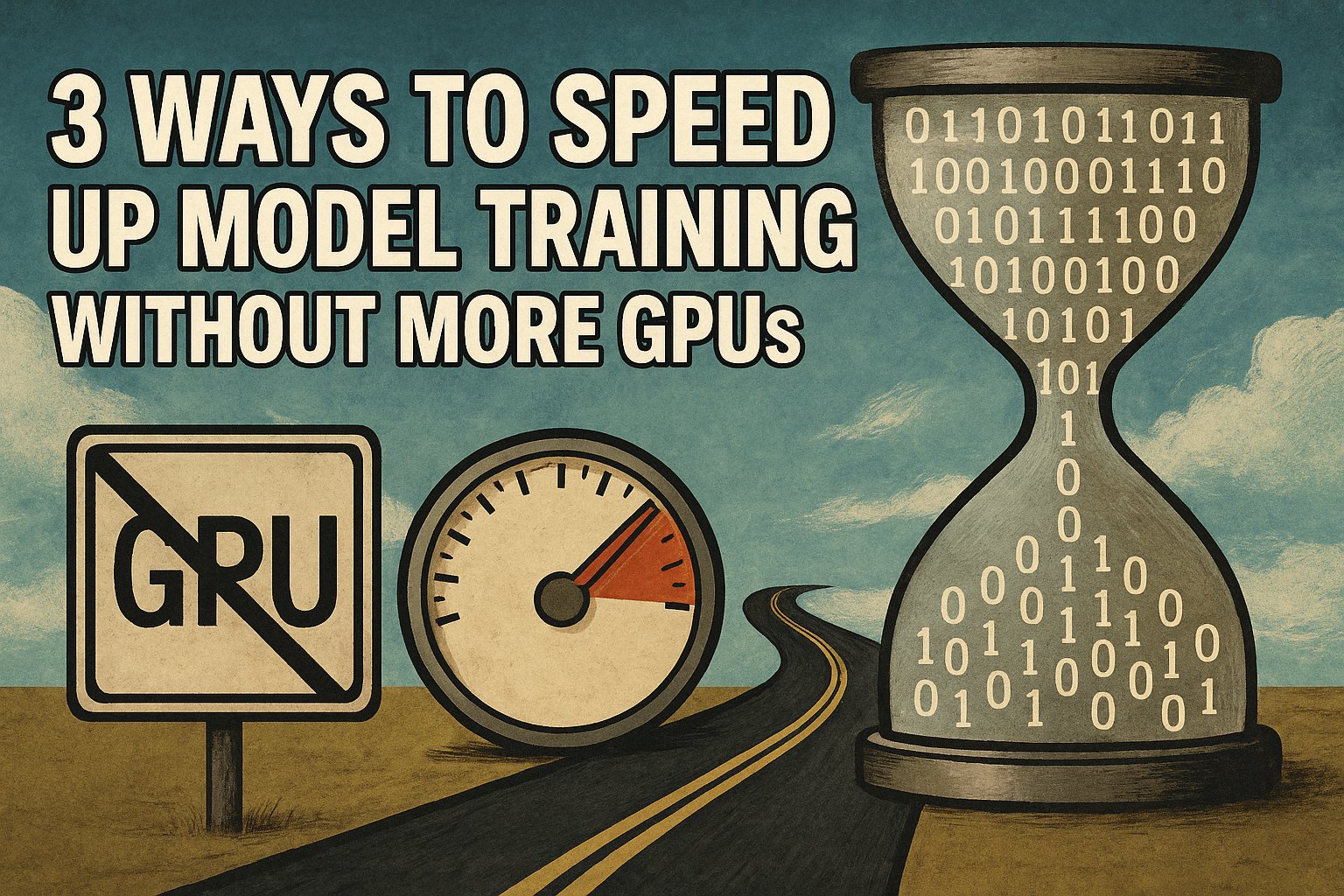 kdnuggets's tweet card. In this article, we’ll look at three practical methods that consistently boost training performance without upgrading your hardware.