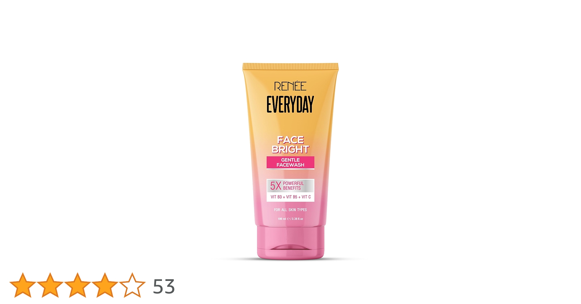 BnrJumbo's tweet card. Treat your skin to a face-loving cleanse with RENEE Everyday Face Bright Facewash. This face brightening formula infused with a trio of vitamins- B3, B5, and C reduces dullness and gives brighter...