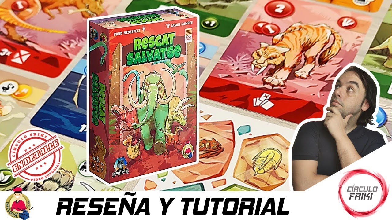 CirculoFriki33's tweet card. ⭕ Rescate Salvaje 🦕 Reseña, Cómo se juega / Tutorial 🦕 Juego de...