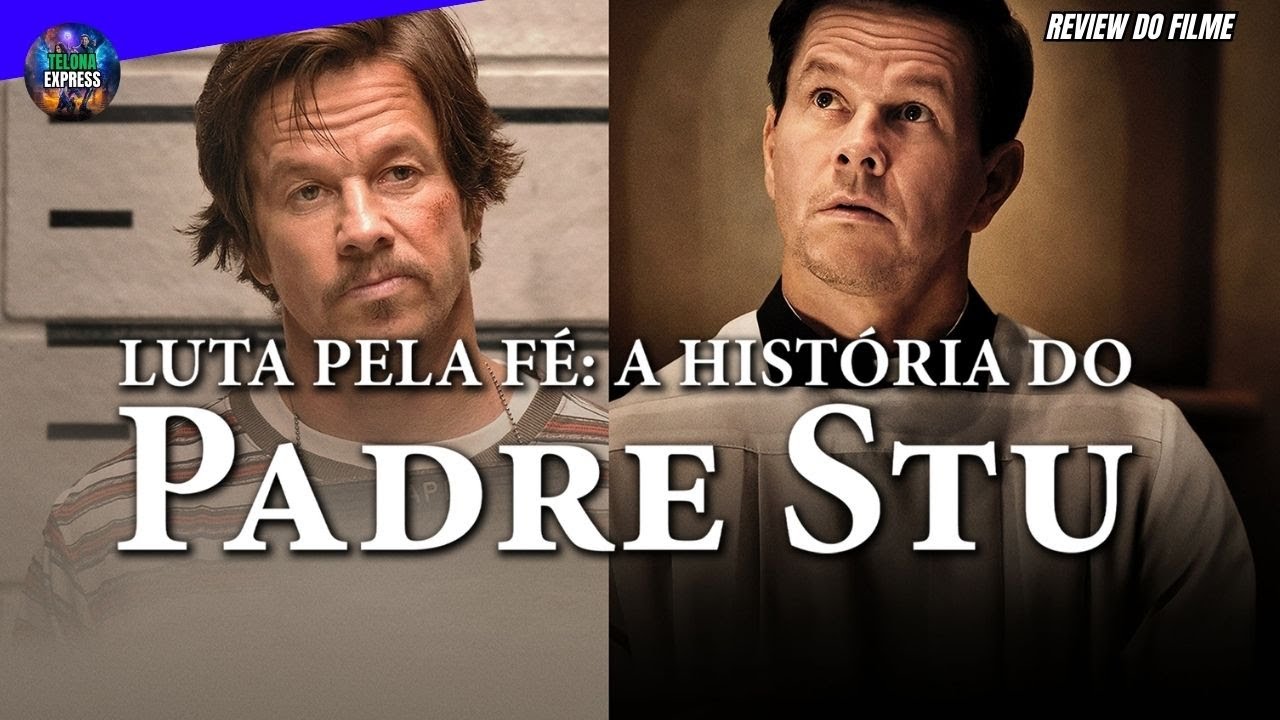 React_Brazil's tweet card. LUTA PELA FÉ: A HISTÓRIA DO PADRE STU MOVIE 2022 FILME REVIEW...