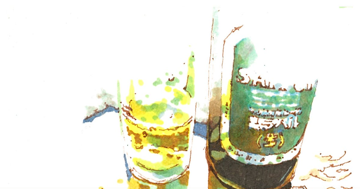 jonny_byc's tweet card. タイトル通り酒の肴です。 居酒屋のカウンターで 出てきた瞬間幸せになるあの感じを なんとか描いてみたいと思います^.^