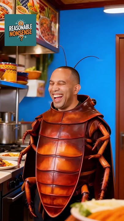 charlenegr224's tweet card. The Three Cockroach Trump Shutdown Schumer Jeffries Parody #funny...