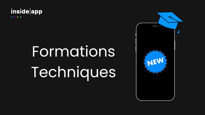 insideapp_fr's tweet card. 🚨 Nouvelle offre 🚨   🎓 Inside|app lance ses formations techniques pour entreprises !   Vous cherchez à monter en compétences ou accélerer sur des projets de développements mobiles ? À former vos...