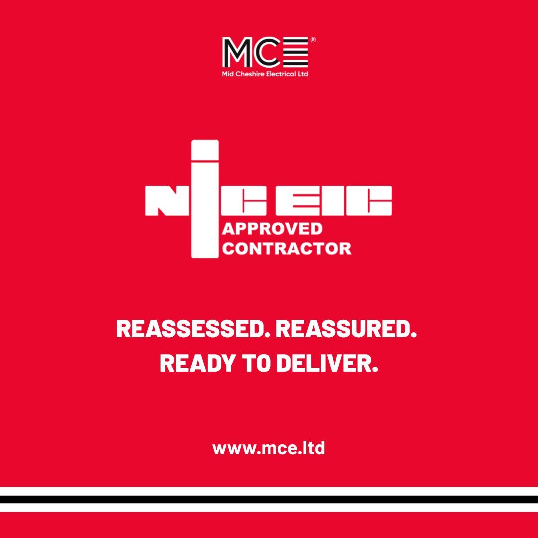 midcheshireelec's tweet card. We've just completed our latest NICEIC Approved Contractor assessment, an important milestone that helps us keep our standards sharp and our promises real. It's more than a compliance check! For us,...