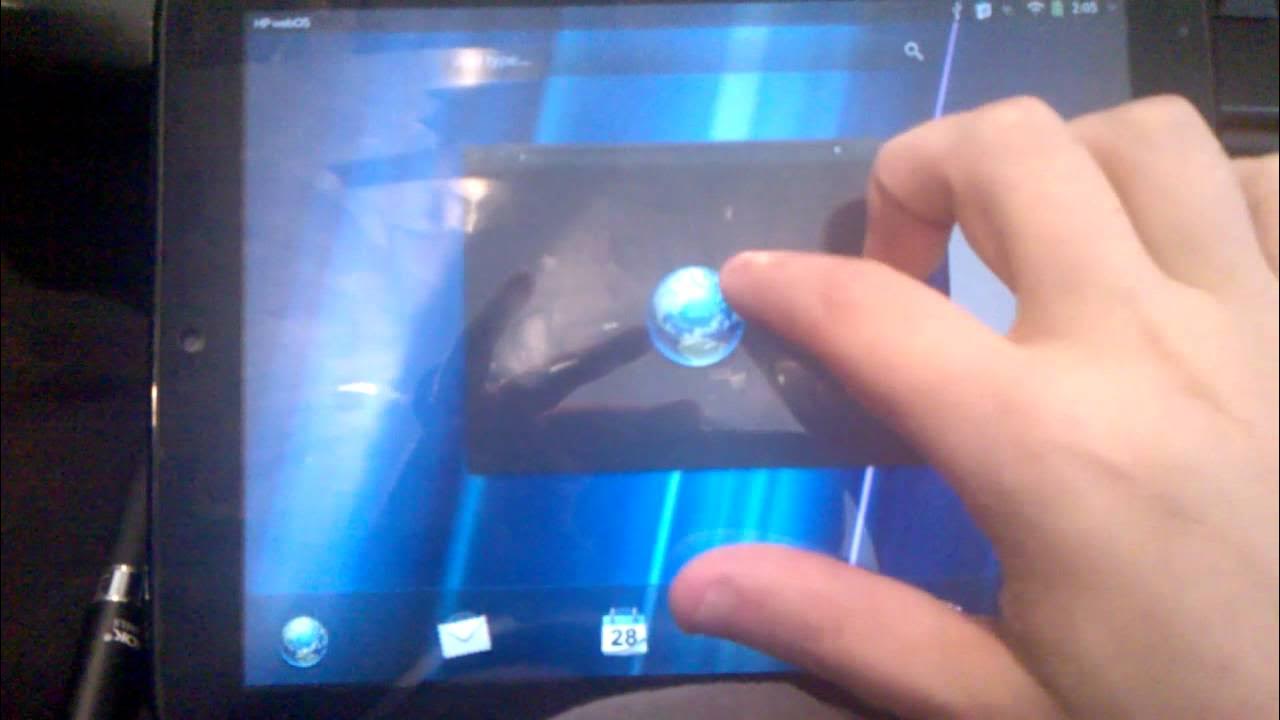 webosinternals's tweet card. webOS Community Edition modified LunaSysMgr