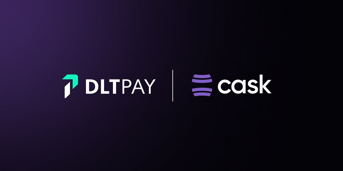caskprotocol's tweet card. Today marks a significant milestone for Cask Protocol as we announce our integration into the DLTPAY platform. This strategic acquisition…