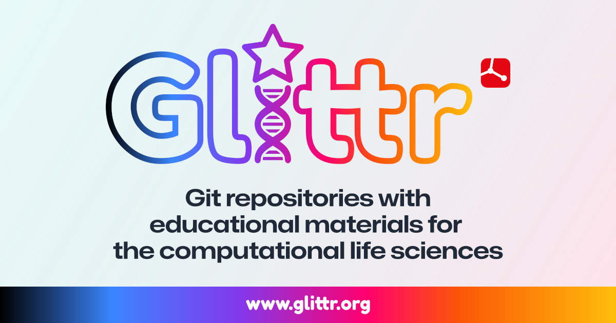 geertvangeest's tweet card. Git repositories with educational materials for the computational life sciences