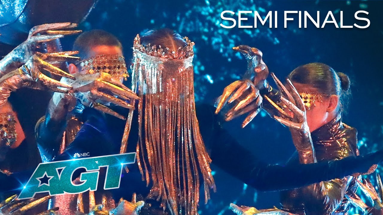 Projectof11's tweet card. Mayyas Surprises The Crowd With Amazing Dance | AGT 2022