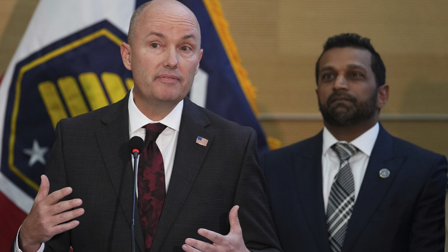 AP's tweet card. Utah Gov. Spencer Cox is making an impassioned plea for Americans and young people in particular to use the horror of Charlie Kirk’s public assassination as an inflection point to turn the country...