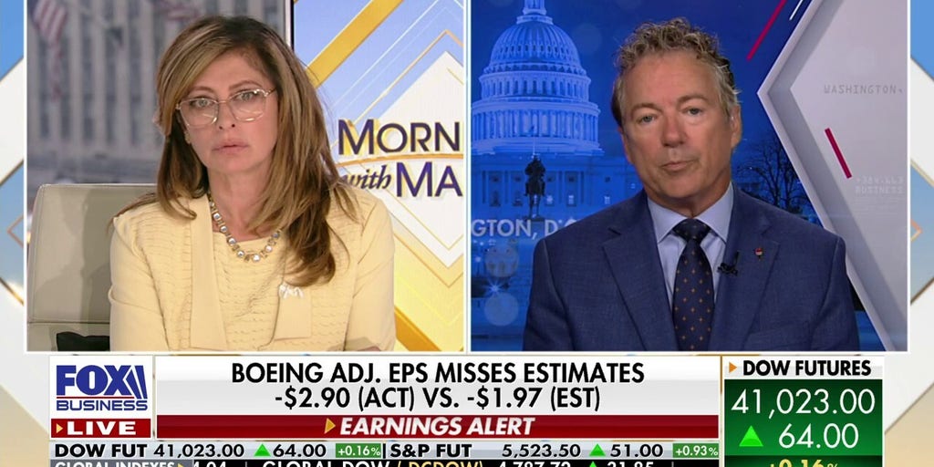 MariaBartiromo's tweet card. Sen. Rand Paul, R-Ky., discusses the Acting Secret Service Director's testimony on the Trump shooting and Big Tech platforms allegedly censoring the assassination attempt against the former president.