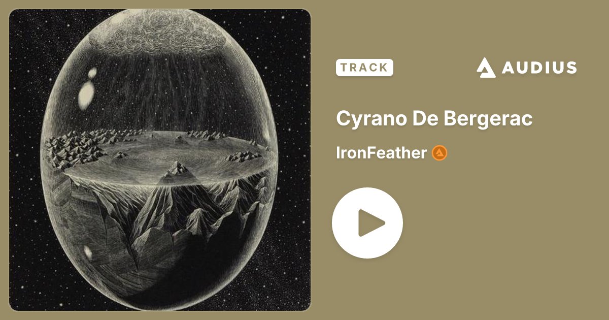 _ironfeather's tweet card. Cyrano De Bergerac • IronFeather