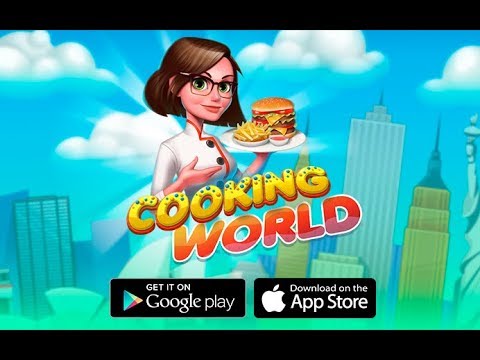 Modulesden's tweet card. Cooking World - Android, iOS gameplay