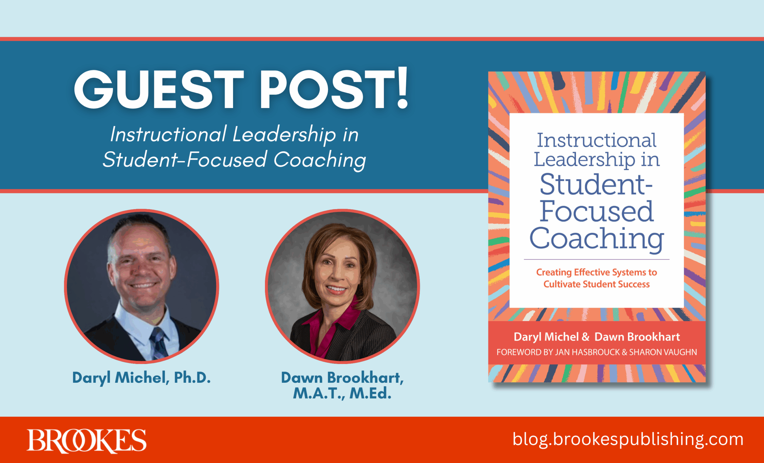 BrookesPubCo's tweet card. What does it mean to be an instructional leader in a coaching culture? Daryl Michel and Dawn Brookhart break it down for you.