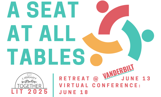 LibInstruct's tweet card. A community dedicated to information literacy