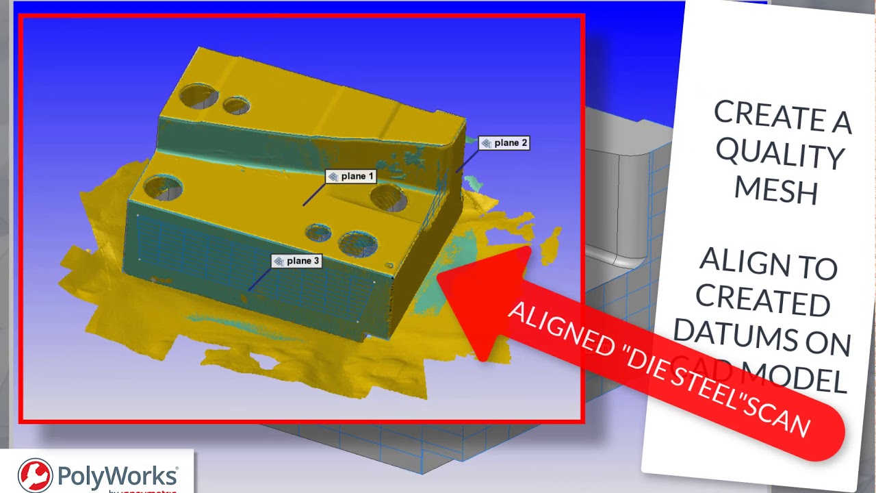 TST_Software's tweet card. Kreon Polyworks: Die Steel Scanning Made Easy