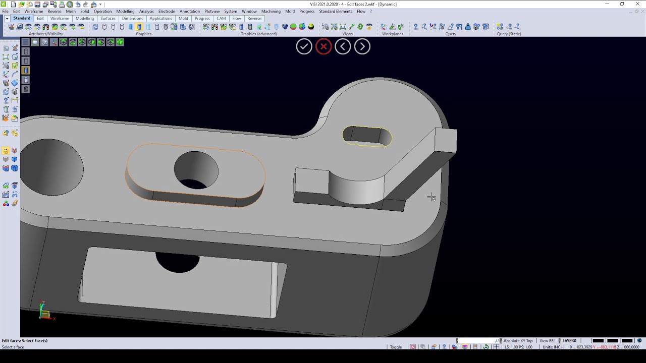 TST_Software's tweet card. TST Presents: VISI Modeling edit faces