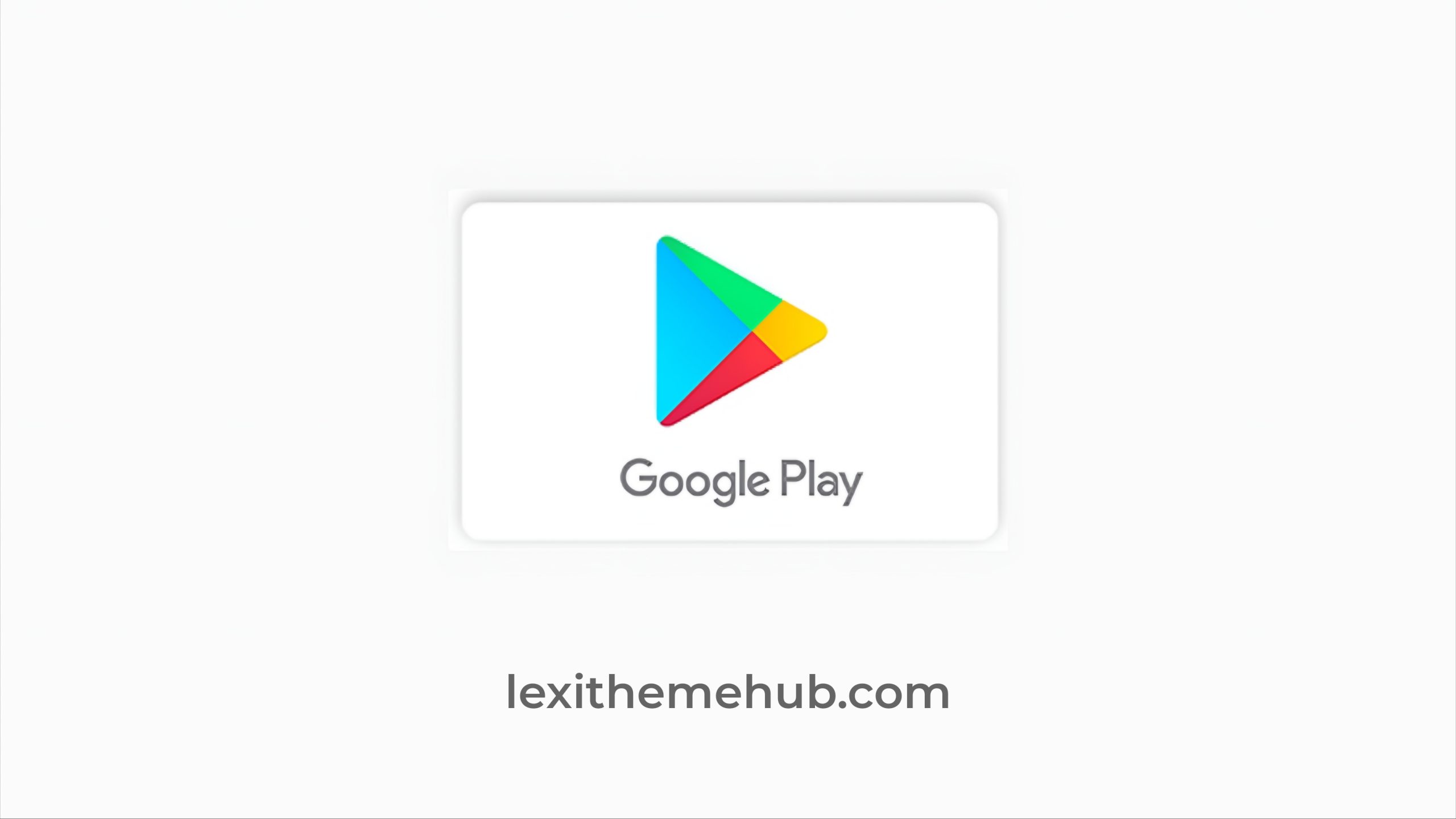 lexithub's tweet card. A Google Play gift card is a prepaid card that you can use to add credit to your Google Play balance. This balance can then be used.